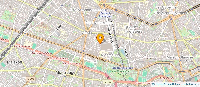 localisation de l'entreprise MADAME CAMILLE PIZZOFERRATO  PARIS