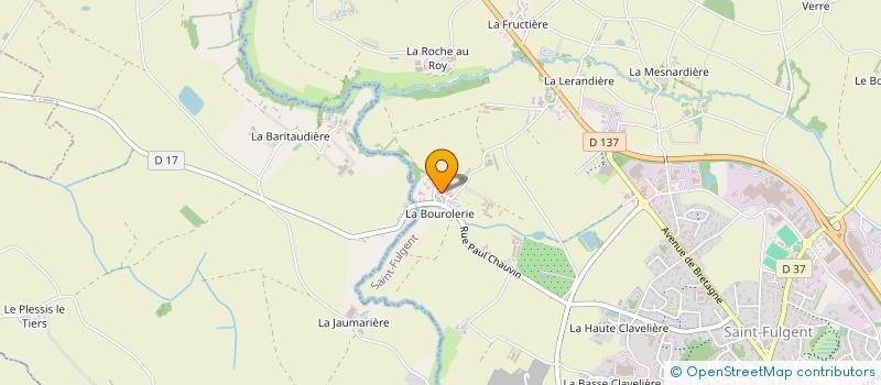 localisation de l'entreprise MADAME CAMILLE PLANSON  SAINT-FULGENT