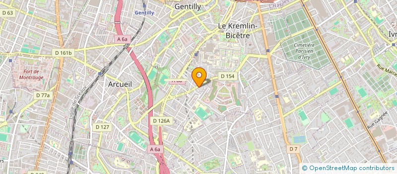 localisation de l'entreprise MADAME CAMILLE PLAZAR  LE KREMLIN-BICETRE