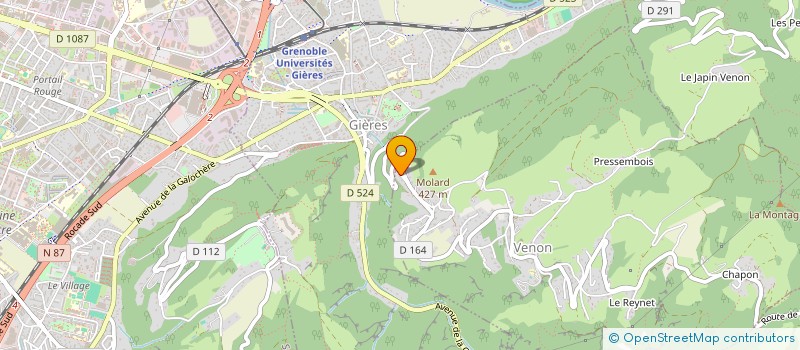 localisation de l'entreprise MADAME CAMILLE PLUYE  VENON