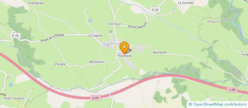 localisation de l'entreprise MADAME CAMILLE POCHET  SOUTERNON