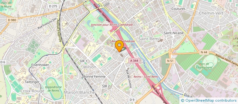 localisation de l'entreprise MADAME CAMILLE POIREL  LACHY