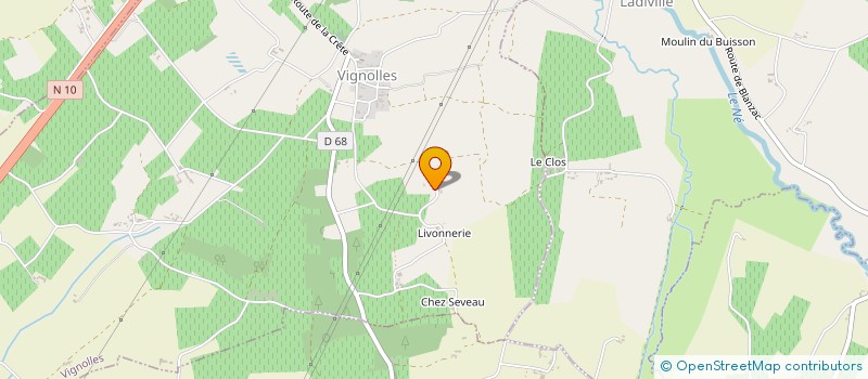 localisation de l'entreprise MADAME CAMILLE POIRIER à VIGNOLLES