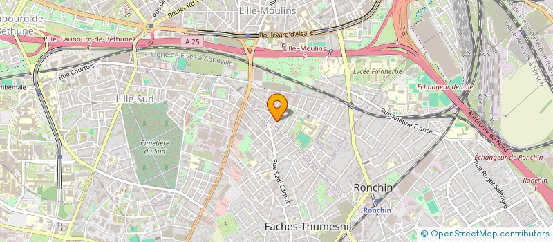 localisation de l'entreprise MADAME CAMILLE POLLART  LILLE