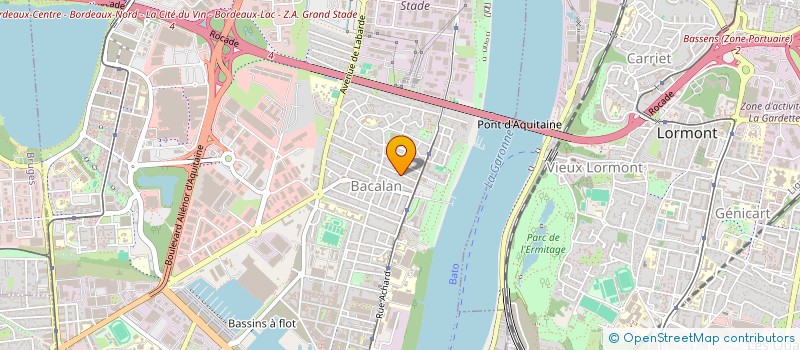 localisation de l'entreprise MADAME CAMILLE POMMIER à BORDEAUX