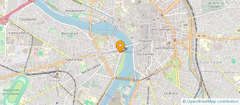 localisation de l'entreprise MADAME CAMILLE PONSAR à TOULOUSE