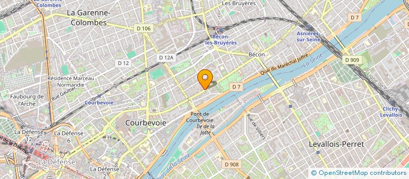 localisation de l'entreprise MADAME CAMILLE PONTOIS à COURBEVOIE