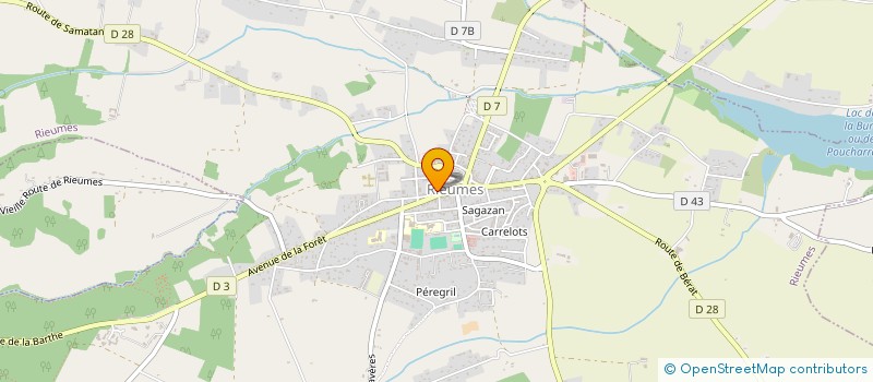 localisation de l'entreprise MADAME CAMILLE PORTE à RIEUMES