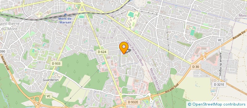 localisation de l'entreprise MADAME CAMILLE POUCHET  SAINT-PIERRE-DU-MONT