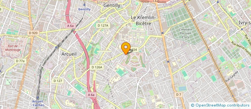 localisation de l'entreprise MADAME CAMILLE POUCHIN  LE KREMLIN-BICETRE