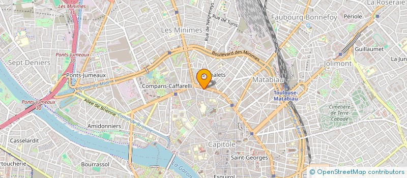 localisation de l'entreprise MADAME CAMILLE POUGAULT  TOULOUSE