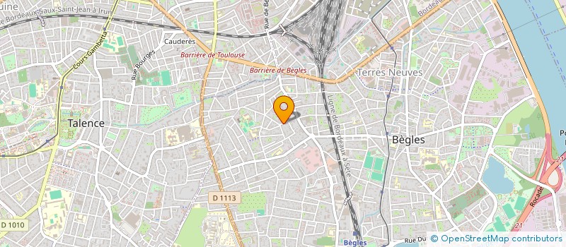 localisation de l'entreprise MADAME CAMILLE POULAIN à BEGLES
