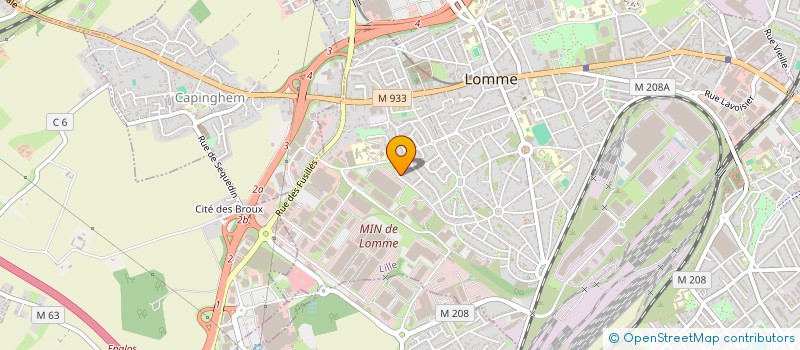 localisation de l'entreprise MADAME CAMILLE POUVEROUX à LILLE