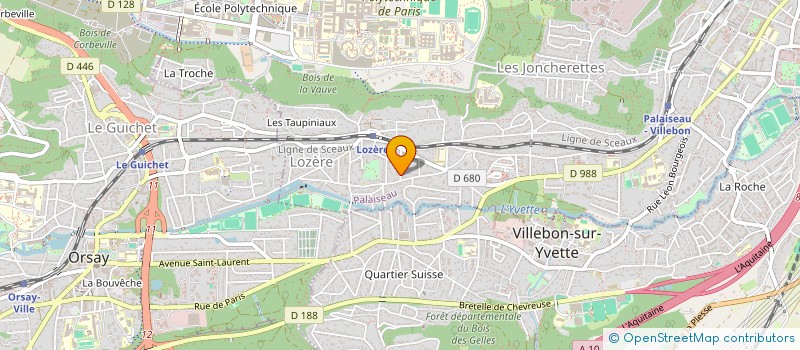 localisation de l'entreprise MADAME CAMILLE PRIEUR à PALAISEAU