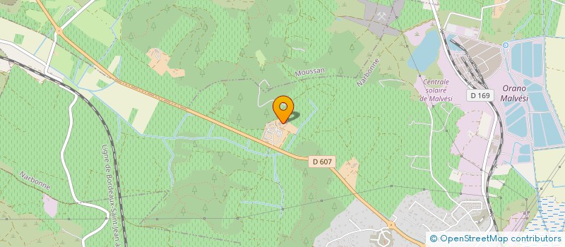 localisation de l'entreprise MADAME CAMILLE PUJOL  NARBONNE