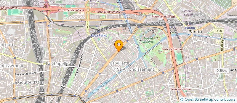 localisation de l'entreprise MADAME CAMILLE PUJOL  PARIS