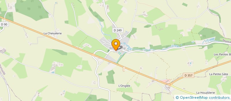 localisation de l'entreprise MADAME CAMILLE RACHET  MONTAILLE