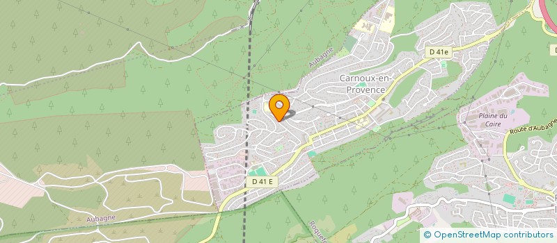 localisation de l'entreprise MADAME CAMILLE RACINE à CARNOUX-EN-PROVENCE