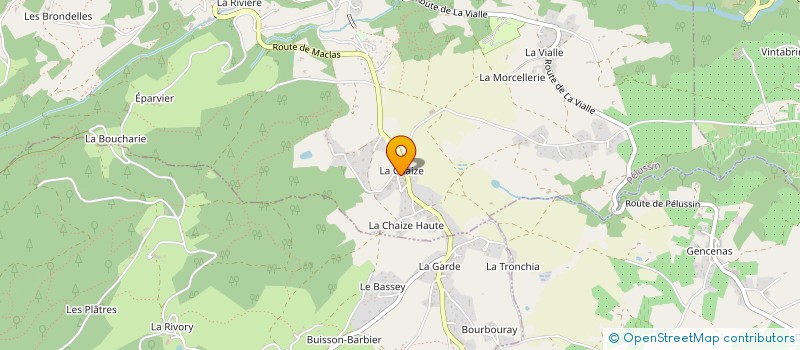 localisation de l'entreprise MADAME CAMILLE RAMARD  PELUSSIN