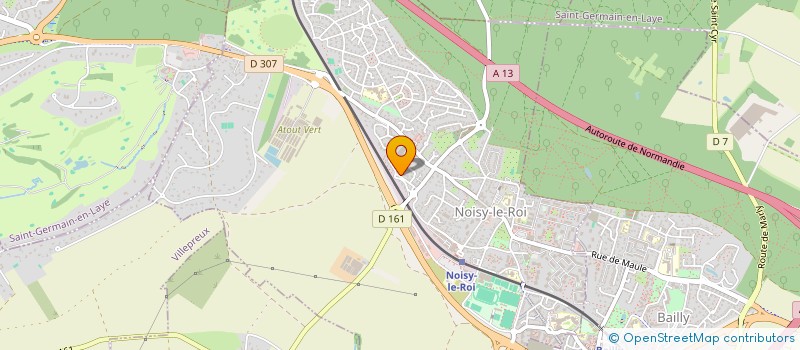 localisation de l'entreprise MADAME CAMILLE RAVEAU à NOISY-LE-ROI