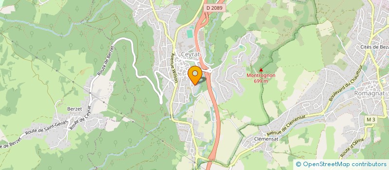 localisation de l'entreprise MADAME CAMILLE RAVIT  CEYRAT