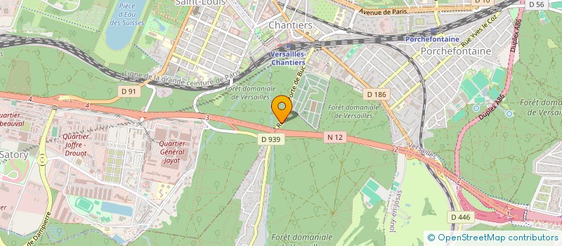 localisation de l'entreprise MADAME CAMILLE REBEYRAT à VERSAILLES