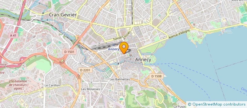 localisation de l'entreprise MADAME CAMILLE REILLY  CHAMONIX-MONT-BLANC