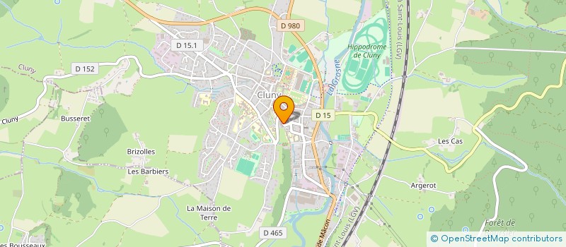 localisation de l'entreprise MADAME CAMILLE REMOLU  CLUNY