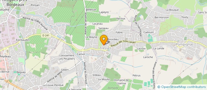 localisation de l'entreprise MADAME CAMILLE RENAUDIE  BORDEAUX