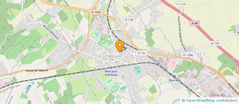 localisation de l'entreprise MADAME CAMILLE REPELLIN  MOIRANS