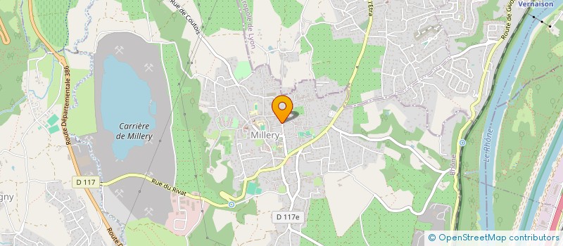 localisation de l'entreprise MADAME CAMILLE REY  MILLERY