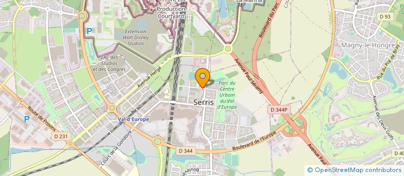 localisation de l'entreprise MADAME CAMILLE REYMOND à SERRIS