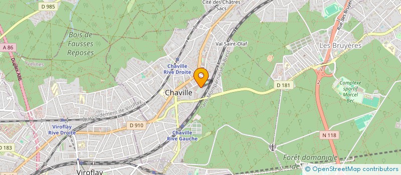 localisation de l'entreprise MADAME CAMILLE REYNAERT à CHAVILLE