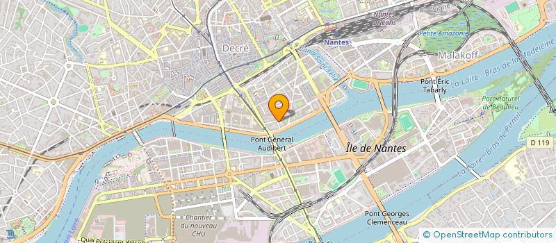 localisation de l'entreprise MADAME CAMILLE RIBOULOT  NANTES