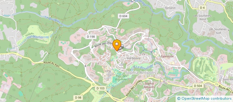 localisation de l'entreprise MADAME CAMILLE RICHALOT-ANSART  VALBONNE