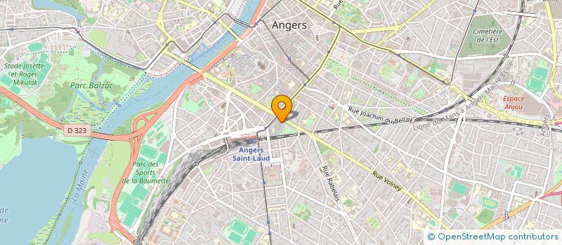 localisation de l'entreprise MADAME CAMILLE RICHARD  ANGERS