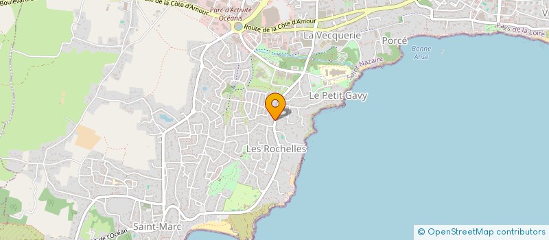 localisation de l'entreprise MADAME CAMILLE RIOM à SAINT-NAZAIRE