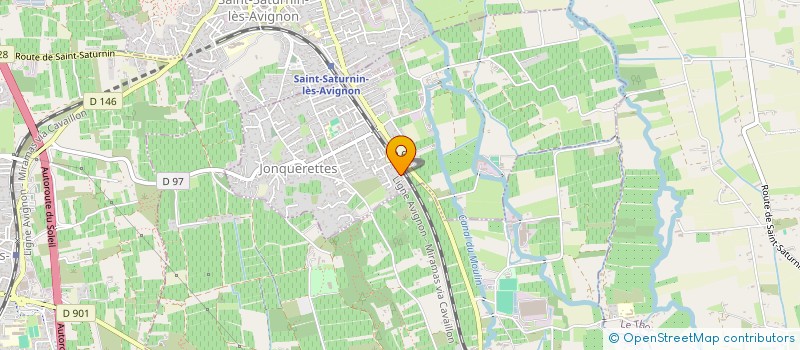 localisation de l'entreprise MADAME CAMILLE RITTERBECK HECKETSWEILER  JONQUERETTES