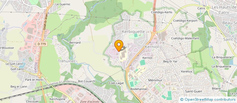 localisation de l'entreprise MADAME CAMILLE RIZZATO à VANNES