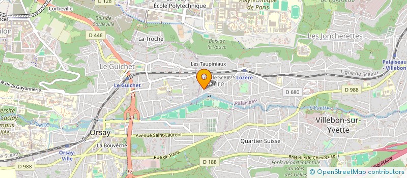 localisation de l'entreprise MADAME CAMILLE ROBERT à PALAISEAU
