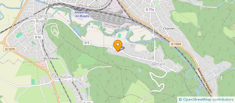 localisation de l'entreprise MADAME CAMILLE ROBERT  BETTANT