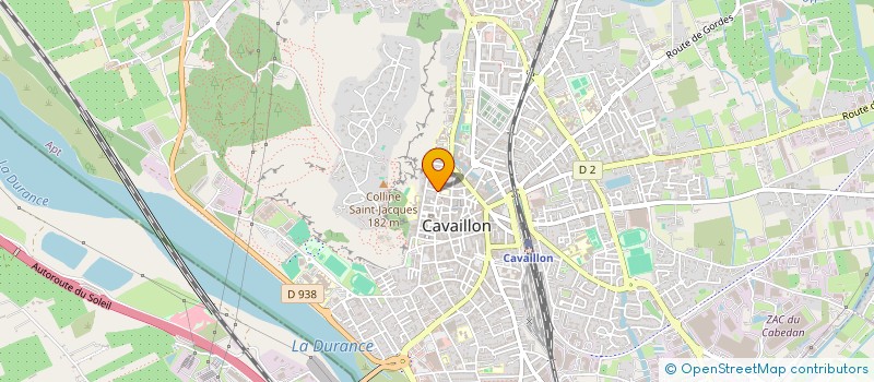 localisation de l'entreprise MADAME CAMILLE ROBERT  CAVAILLON