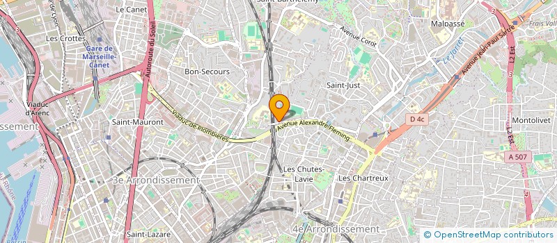 localisation de l'entreprise MADAME CAMILLE ROCHET à MARSEILLE