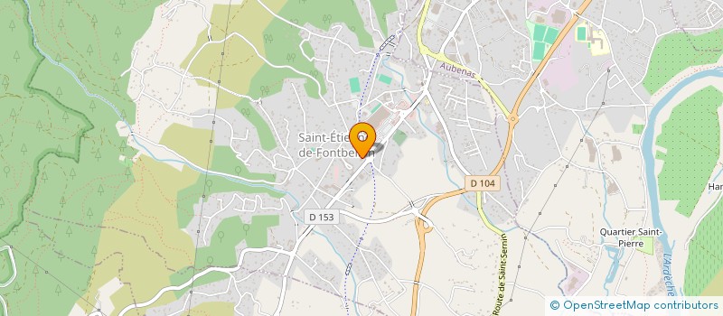 localisation de l'entreprise MADAME CAMILLE ROCHETTE à SAINT-ETIENNE-DE-FONTBELLON