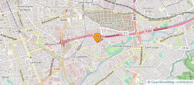 localisation de l'entreprise MADAME CAMILLE RODRIGUEZ à MARSEILLE