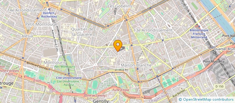 localisation de l'entreprise MADAME CAMILLE ROGINAS  PARIS