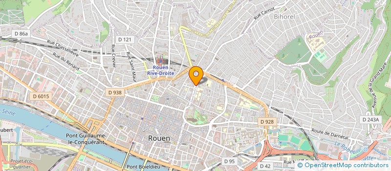 localisation de l'entreprise MADAME CAMILLE ROLIN  ROUEN