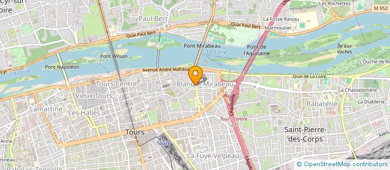 localisation de l'entreprise MADAME CAMILLE ROMANETTO à TOURS