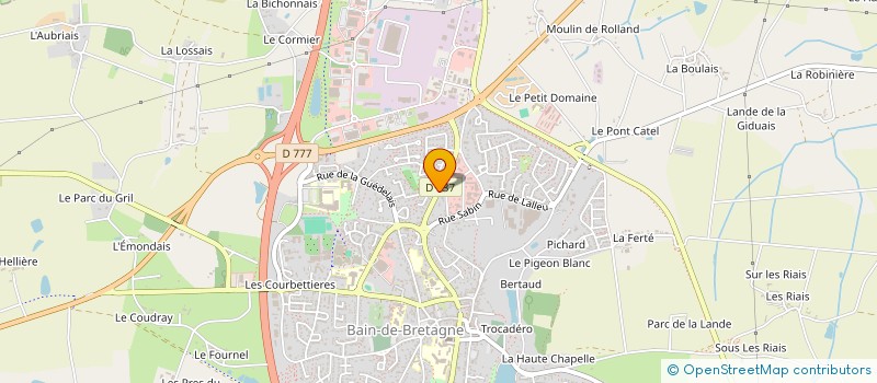 localisation de l'entreprise MADAME CAMILLE ROSSE  ERCE-EN-LAMEE