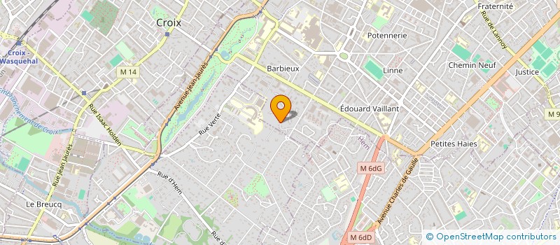 localisation de l'entreprise MADAME CAMILLE ROUBINOWITZ à ROUBAIX